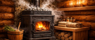 Железная печь для бани своими руками