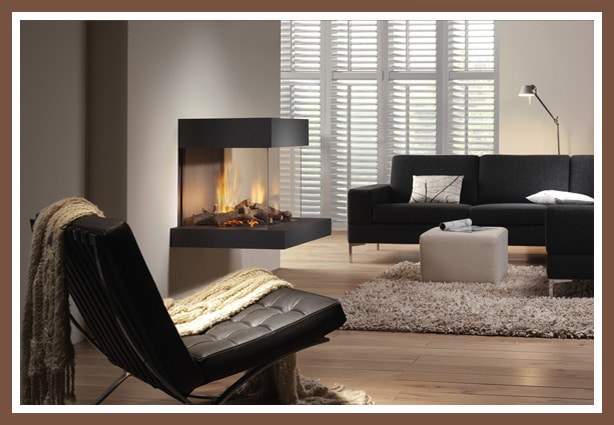 Камины стеклянные – огненное шоу в вашем доме